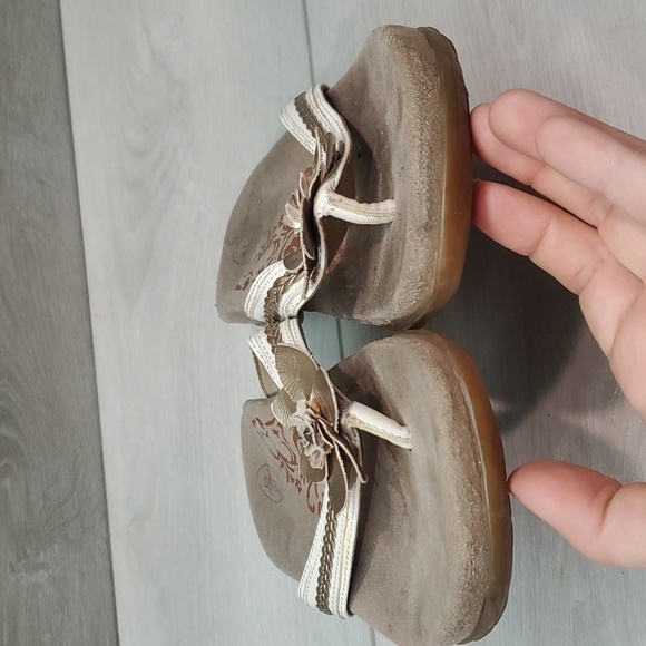 Aetrex Womens Comfort Sandals Thong Flats shoes sz 8.5 - Picture 5 of 11